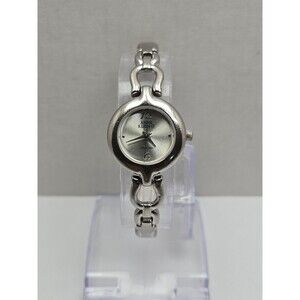 Vintage Anne Klein Sterling Silver .925 Bracelet Quartz Watch New Battery Womens